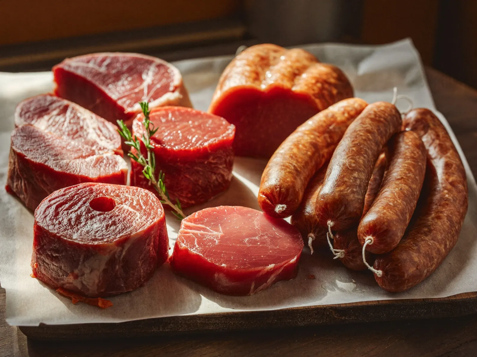 Frische Fleisch- und Wurstwaren