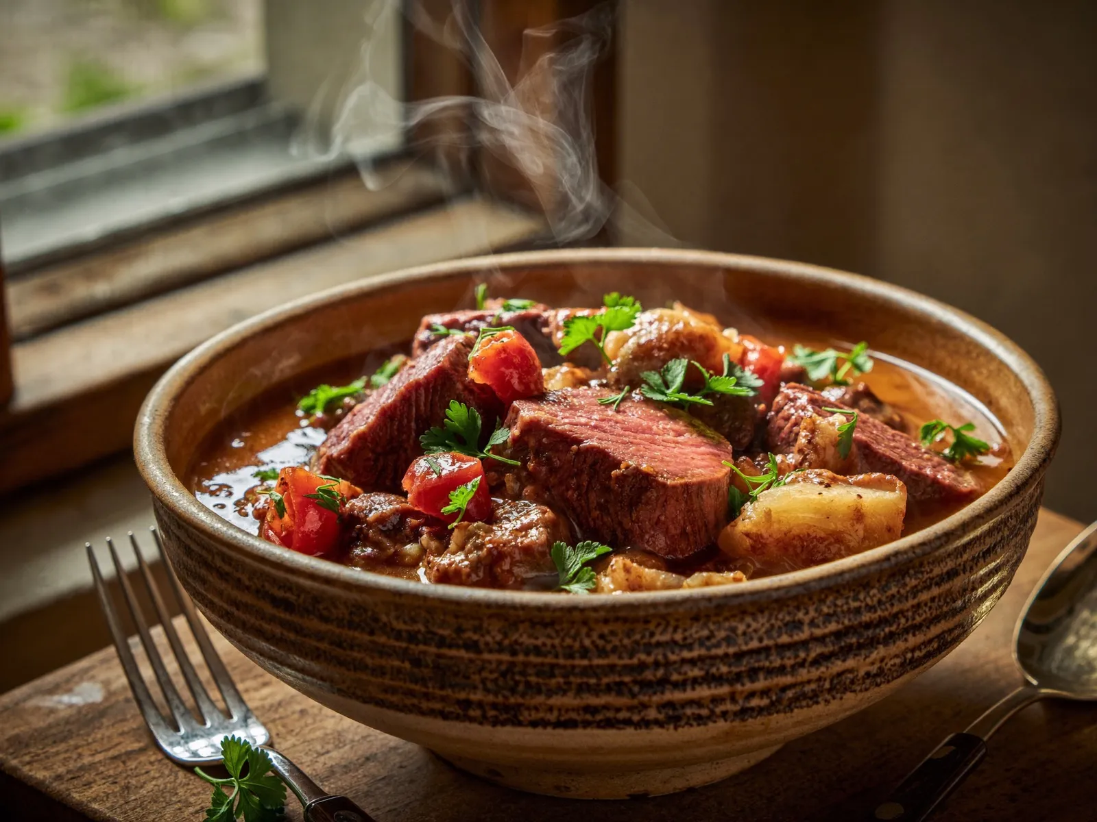 Feinstes hausgemachtes Gulasch